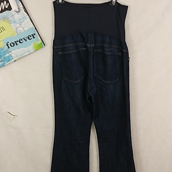 4/20 GAP long lean maternity boot cut jeans 12 - Picture 5 of 7